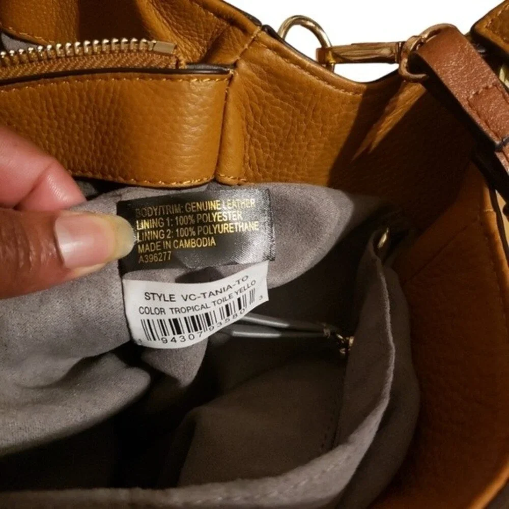 Vince Camuto Leather Tote 14